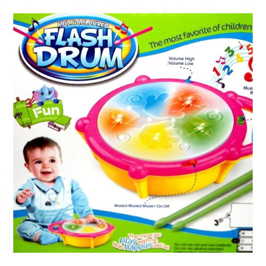 Musical Drum Toy With Lights