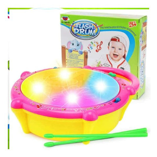 Musical Drum Toy With Lights