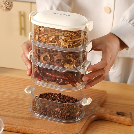 Multi-layered Spice Box