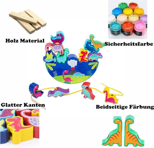 3D Dinosaur Stacking Toy